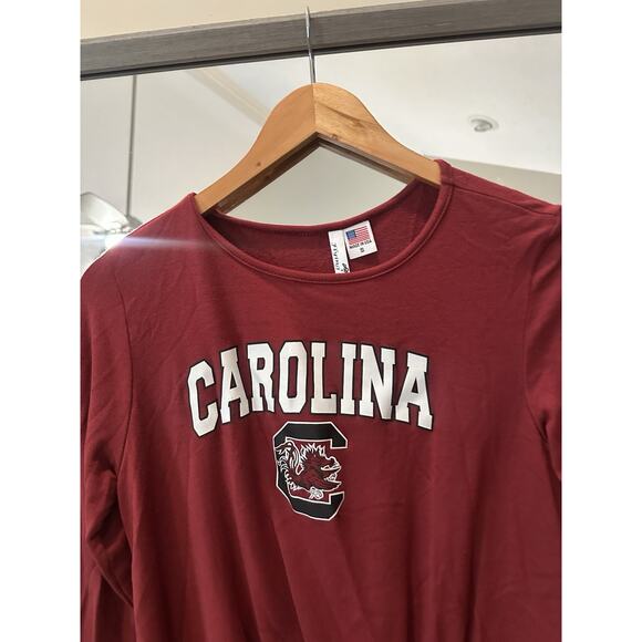 South Carolina Gamecocks Women’s Crimson Red Long Sleeve T-Shirt Sz Small NCAA - Picture 3 of 6
